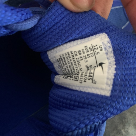 Nike Racer Blue Shox Athletic Sneakers